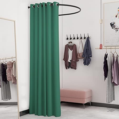 QQXY Portable U-Shaped Privacy Curtain Fitting Room