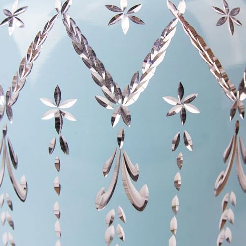 105in Metal Urn for Ashes - Hand-Crafted Blue