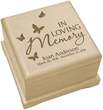 LifeSong Milestones Small Wooden Urns for Ashes