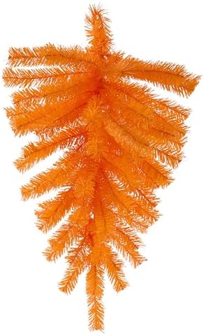 Craig Bachman Orange Teardrop Swag 24 Inch x 13 Inch