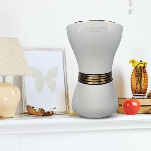 Custom Adult Cremation Urn with Engraved Name and Date
