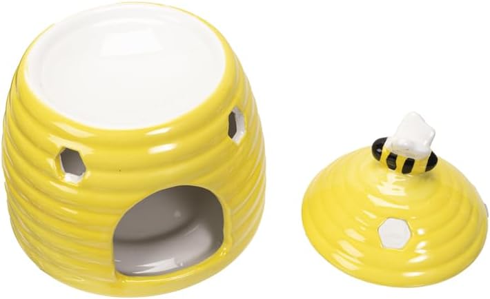 Ebros Gift Bumblebee Hive Ceramic Oil Warmer