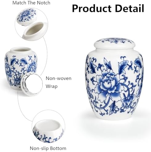 Small Keepsake Cremation Urn with Exquisite Box