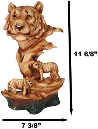 Ebros Gift Large Bengal Tiger Resin Sculpture 1175 Inches Tall