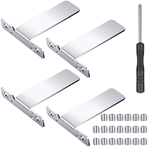 4 Piece Iron Easel Stand Set with Screws and Screwdriver