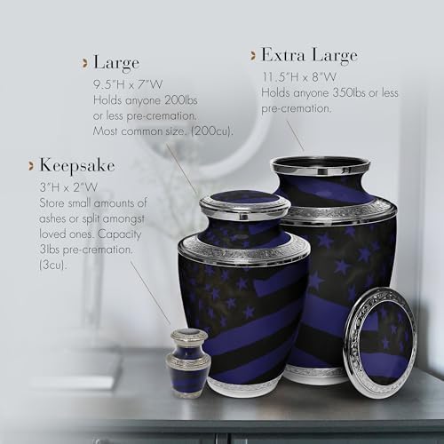 Prime Preferred Choice Coast Guard Cremation Urn for Adult Male