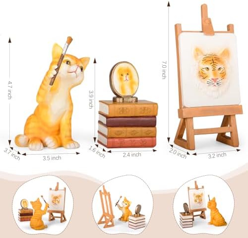Classic Creative Cat Collectible Figurine Set