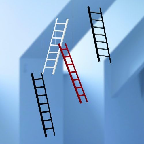 7 Steps Four Heaven Hanging Mobile 26 Inches Handmade Denmark