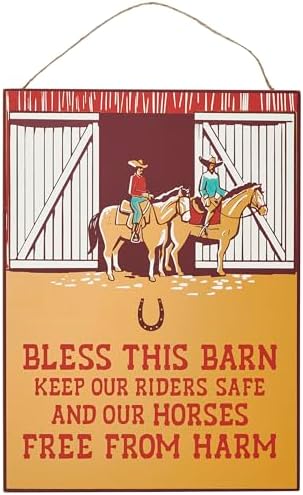 Primitives by Kathy Bless This Barn Wall Decor 1