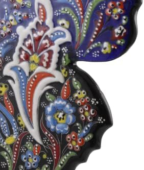 EliPOT 12 Inch Ceramic Wall Butterfly Decor