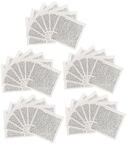 IMIKEYA 50pcs Jewish Mezuzah Scroll Wall Decor for Home