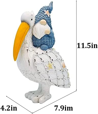 115 Inch Pelican Gnome Decor Figurine
