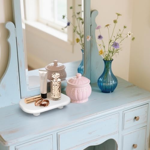Sopicoz Wood Display Riser 9 Inch White