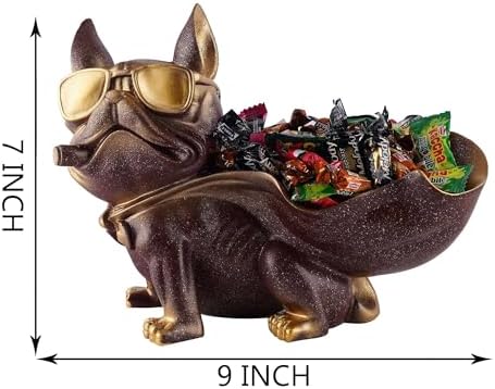 Cool Dog Resin Sculpture Home Decor Showpiece