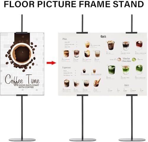 Adjustable Easel Stand for Art Signs and Frames