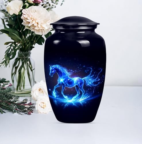 Horse Urn - 10 Inch Cremation Urn for Human Ashes