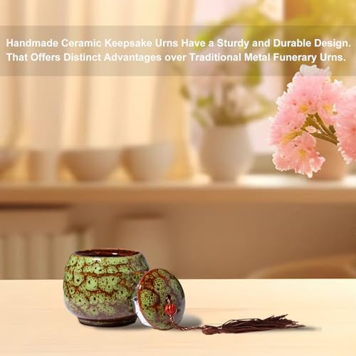 Small Urns for Human Ashes Set of 6 Mini Keepsake Urns