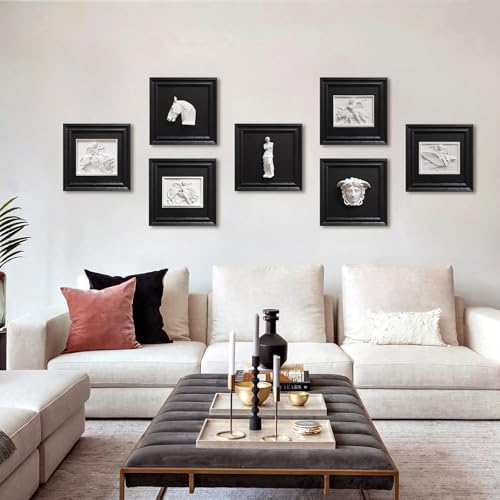 Folkor Life Wall Art Sculpture Classic Cupid Arrow with Black Frame
