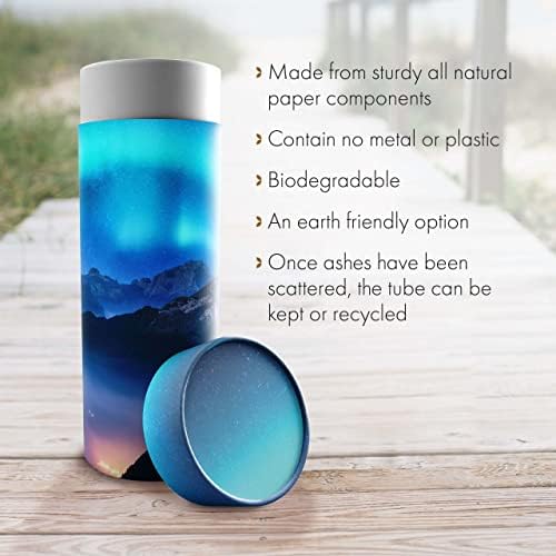 Eco-Friendly Biodegradable Scattering Urn for Human Ashes