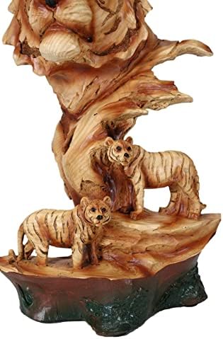 Ebros Gift Large Bengal Tiger Resin Sculpture 1175 Inches Tall