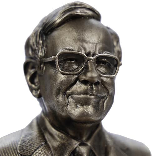 Warren Buffett Berkshire Hathaway Bust Statue
