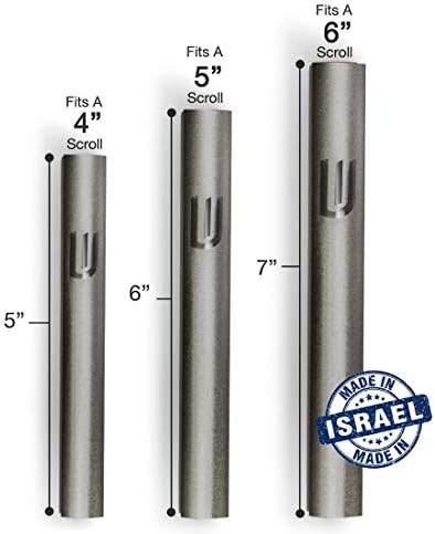 AS Mezuzot Aluminum Waterproof Mezuzah Peel Stick