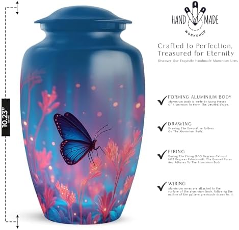 Butterfly Urn for Ashes Adult Male