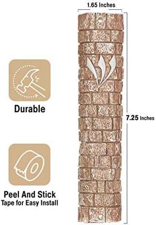 AS Mezuzah Case Western Wall Design Waterproof