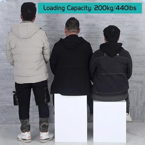 Rectangular Display Pedestal Stand for Mannequin Collectibles Black 40x110cm
