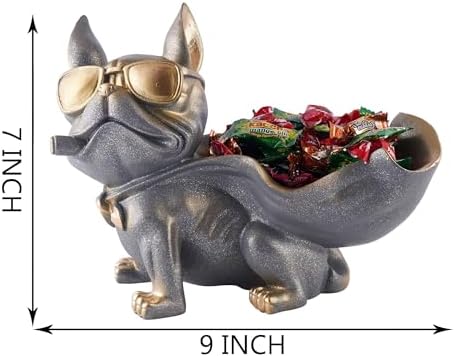 Cool Dog Resin Sculpture Showpiece for Home Decor