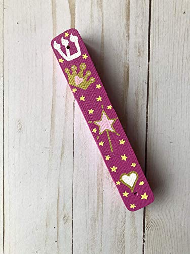 Princess Mezuzah - Handmade Scroll Case for Home Blessing