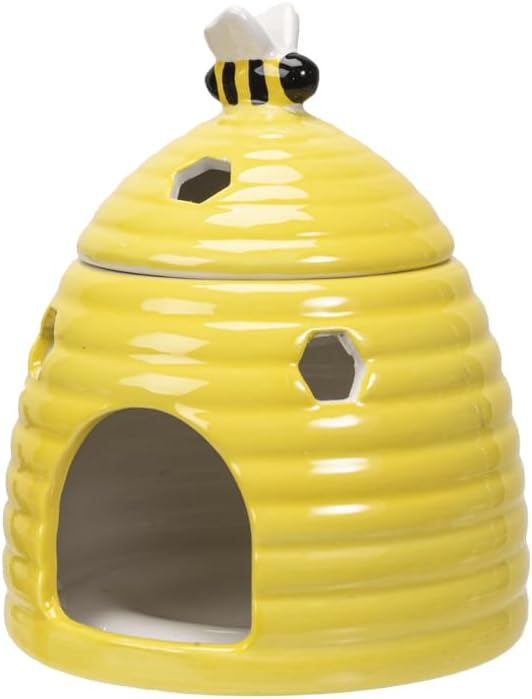 Ebros Gift Bumblebee Hive Ceramic Oil Warmer