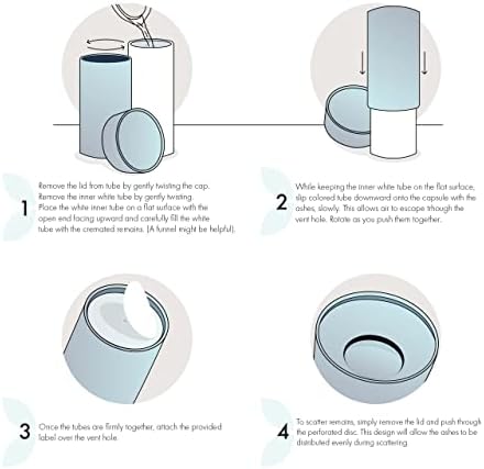 Eco-Friendly Biodegradable Scattering Urn for Human Ashes