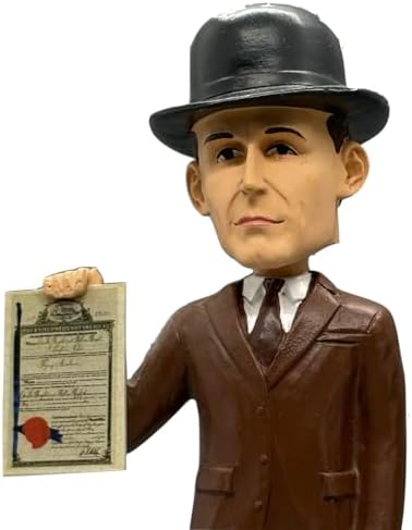 Wilbur and Orville Wright Brothers Collectible Polyresin Bobblehead Statues