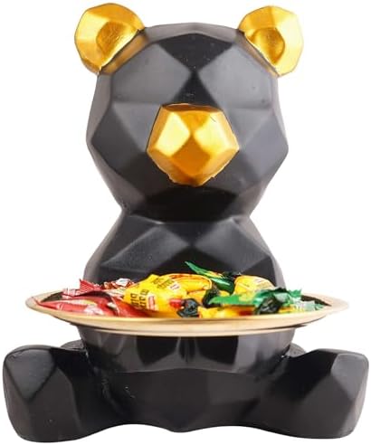 Cute Cool Dog Sculpture Storage Tray Home Decor