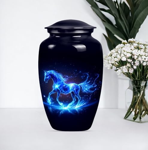 Horse Urn - 10 Inch Cremation Urn for Human Ashes