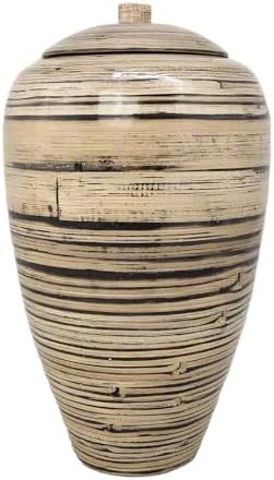 Never Forget You Bamboo Cremation Urn Large 200 Cubic Inches
