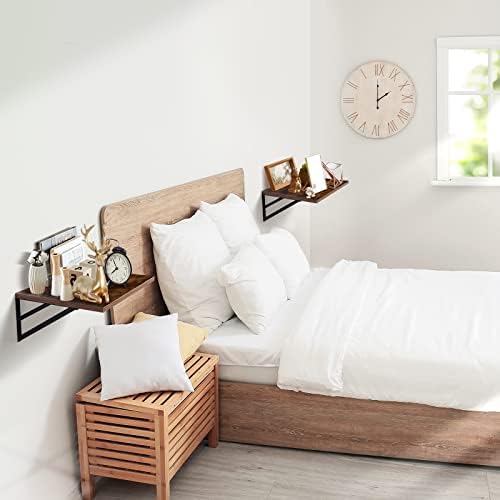 Tectocker-DOU 2 Pc Deep Floating Shelves Set