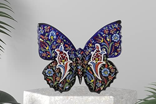 EliPOT 12 Inch Ceramic Wall Butterfly Decor