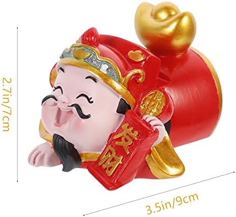 Chinese Style Resin Phone Holder Figurine Decor
