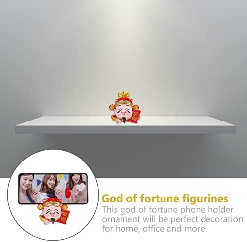 Chinese Style Resin Phone Holder Figurine Decor