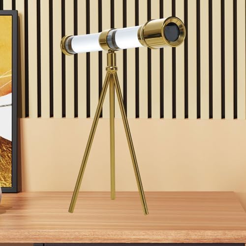 Fenteer Glass Telescope Statue with Tripod