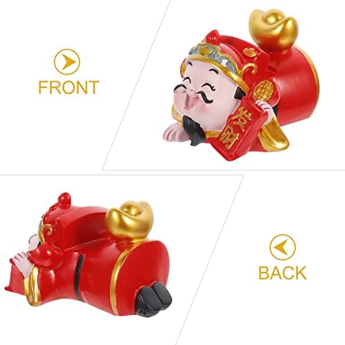 Chinese Style Resin Phone Holder Figurine Decor