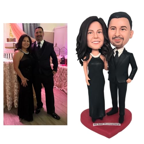Custom Bobblehead Figurine for Couples - Handmade Personalized Sculpture Gift