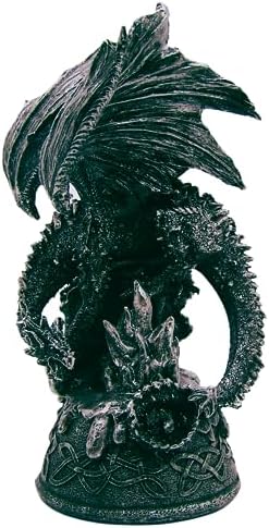 Wowser Gothic Flying Fire Dragon Figurine 8 Inches