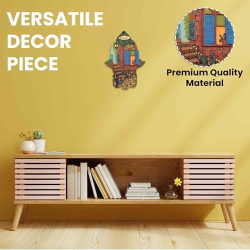 Majestic Giftware 8 Wood Hamsa Wall Decor