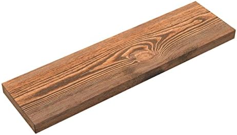 BAOBAB WORKSHOP Wood Floating Shelves Set of 2 - Rustic 24 Inch