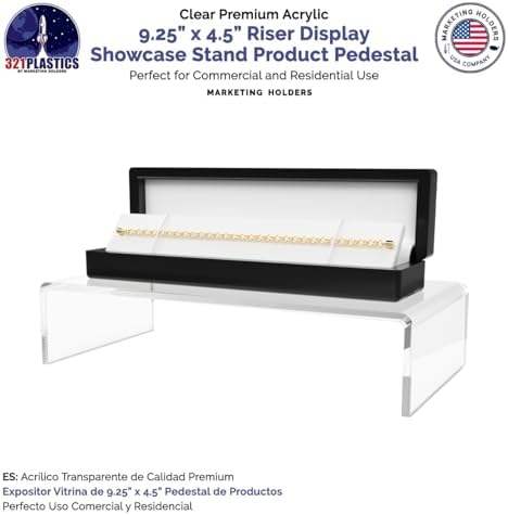 4 Pack Acrylic Riser Display Stand for Collectibles