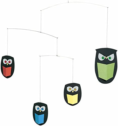 The Wisest Owls Hanging Mobile 18 Inches