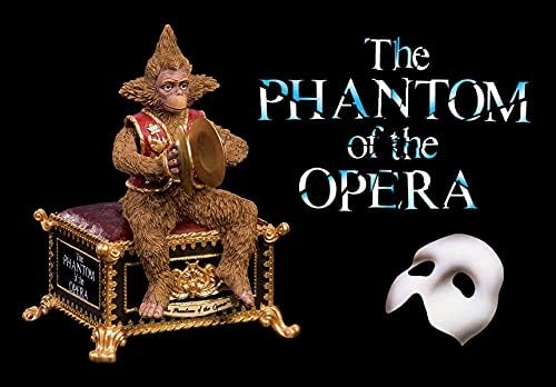 The Phantom of The Opera Musical Monkey Figurine